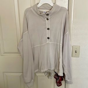 Old Navy Henley Sweatshirt